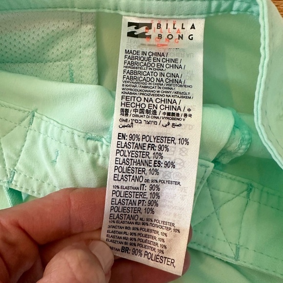 Billabong Girl's Summer Love Boardshorts - Size 4 - Picture 5 of 8